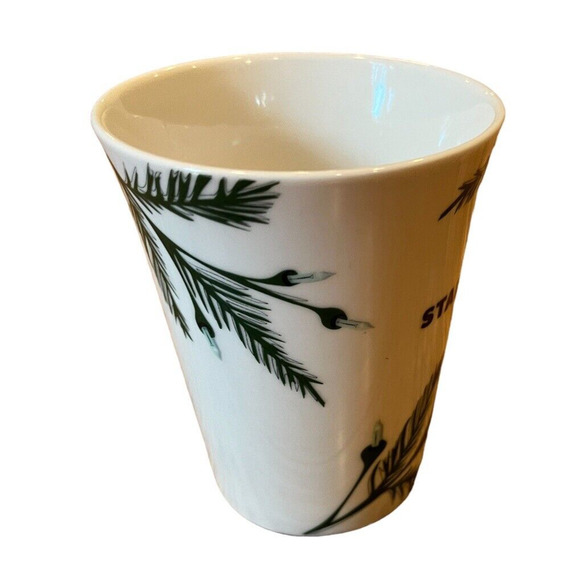 2020 Starbucks Holiday Coffee Mug Evergreen Christmas Tree Pine 10 oz - Picture 2 of 6